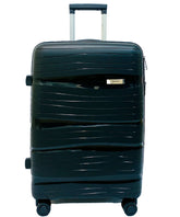 Globetrotter Boston 65cm Black 8w Hard Top Trolley, BOSTON65BLK